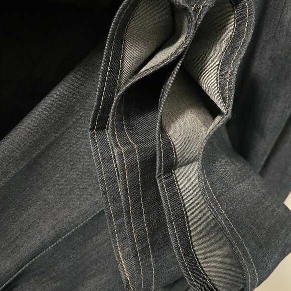 St. John Women's Flat Front Straight Leg Denim Jeans Size 4 EUC‎ - Picture 7 of 8